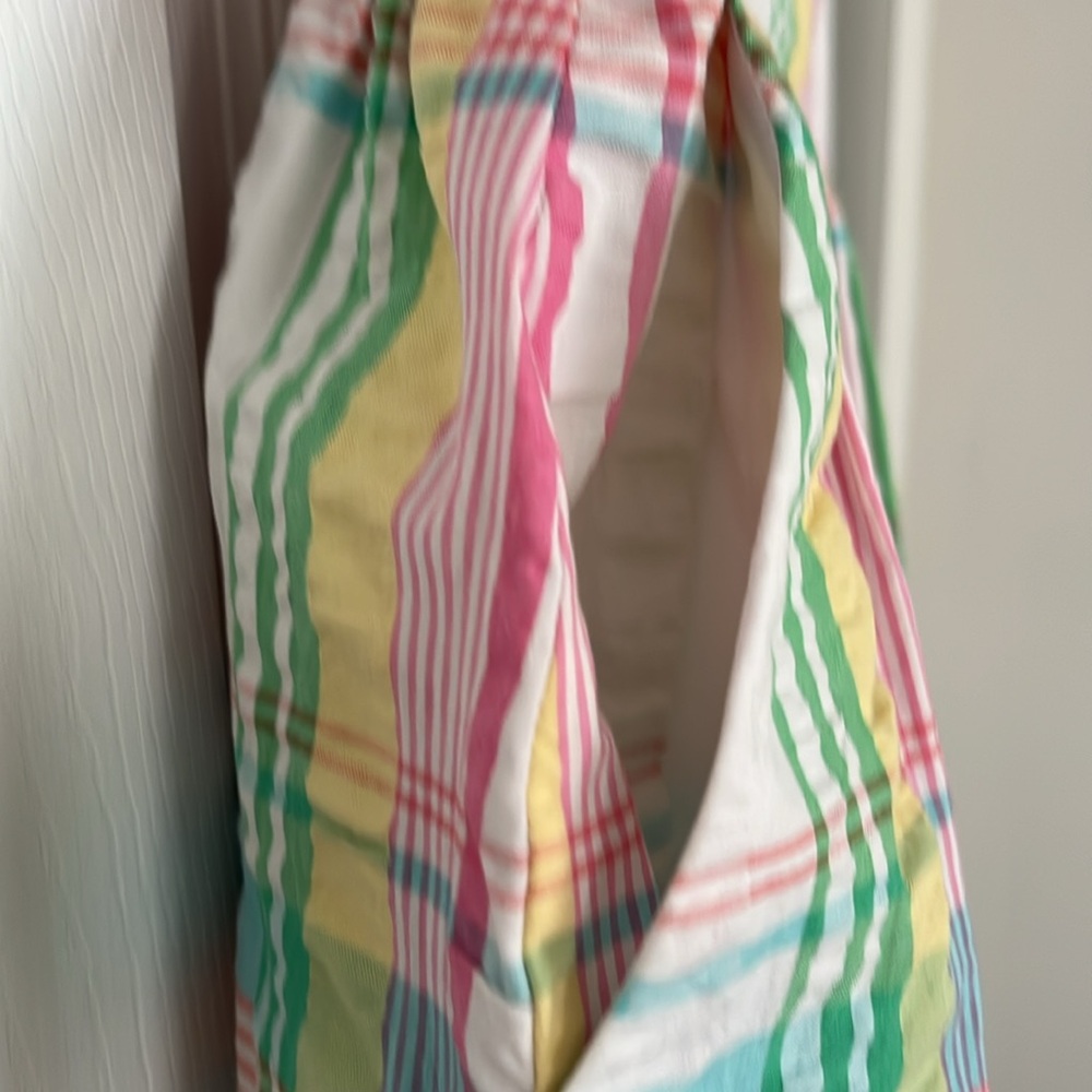 Lilly Pulitzer Georgie Dress Madras Plaid Sun Dress - Picture 13 of 15